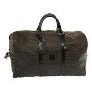 Celine Vintage Pre-owned Laeder handvskor Brown, Dam