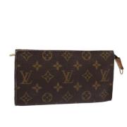 Louis Vuitton Vintage Pre-owned Canvas necessrer Brown, Dam