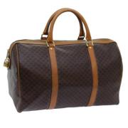 Celine Vintage Pre-owned Laeder handvskor Brown, Dam