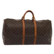 Louis Vuitton Vintage Pre-owned Canvas louis-vuitton-vskor Brown, Dam