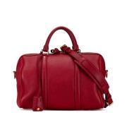 Louis Vuitton Vintage Pre-owned Laeder handvskor Red, Dam