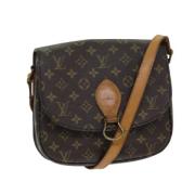 Louis Vuitton Vintage Pre-owned Canvas louis-vuitton-vskor Brown, Dam