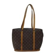 Louis Vuitton Vintage Pre-owned Canvas louis-vuitton-vskor Brown, Dam