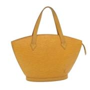 Louis Vuitton Vintage Pre-owned Laeder louis-vuitton-vskor Yellow, Dam