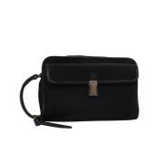 Gucci Vintage Pre-owned Nylon gucci-vskor Black, Dam