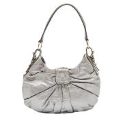 Yves Saint Laurent Vintage Pre-owned Laeder handvskor Gray, Dam