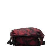 Prada Vintage Pre-owned Tyg prada-vskor Red, Dam