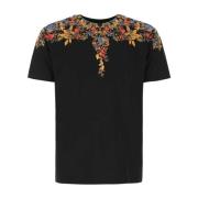 Marcelo Burlon T-Shirts Black, Herr