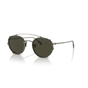 Oliver Peoples Clip-On Solglasögon Gray, Unisex