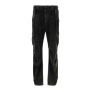 Dolce & Gabbana Stretch Corduroy Cargo Pant Gray, Herr