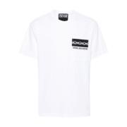 Versace Jeans Couture Vita T-shirts & Polos Aw24 White, Herr