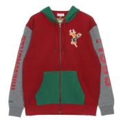 Mitchell & Ness NBA Scarlet Zip Hoodie Multicolor, Herr