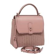 Salvatore Ferragamo Pre-owned Pre-owned Laeder handvskor Pink, Dam