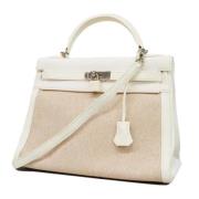 Hermès Vintage Pre-owned Laeder handvskor White, Dam