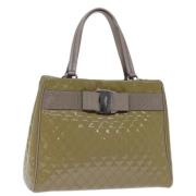 Salvatore Ferragamo Pre-owned Pre-owned Tyg handvskor Green, Dam