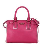 Salvatore Ferragamo Pre-owned Pre-owned Laeder handvskor Pink, Dam