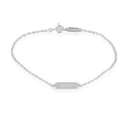 Tiffany & Co. Pre-owned Pre-owned Vitt guld armband Gray, Dam