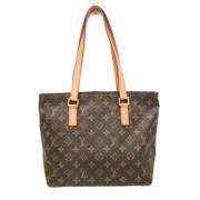 Louis Vuitton Vintage Pre-owned Tyg louis-vuitton-vskor Brown, Dam