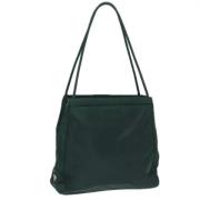 Prada Vintage Pre-owned Nylon prada-vskor Green, Dam