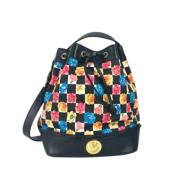 Versace Pre-owned Pre-owned Tyg axelremsvskor Multicolor, Dam