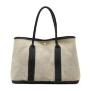 Hermès Vintage Pre-owned Canvas totevskor Beige, Dam