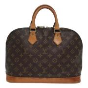 Louis Vuitton Vintage Pre-owned Canvas louis-vuitton-vskor Brown, Dam