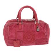 Loewe Pre-owned Pre-owned Mocka handvskor Red, Dam