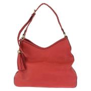 Gucci Vintage Pre-owned Laeder gucci-vskor Red, Dam