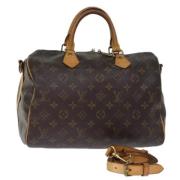 Louis Vuitton Vintage Pre-owned Canvas louis-vuitton-vskor Brown, Dam