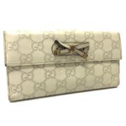 Gucci Vintage Pre-owned Laeder plnbcker White, Dam