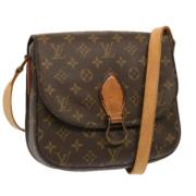 Louis Vuitton Vintage Pre-owned Canvas louis-vuitton-vskor Brown, Dam