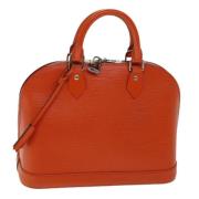 Louis Vuitton Vintage Pre-owned Laeder louis-vuitton-vskor Orange, Dam