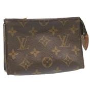 Louis Vuitton Vintage Pre-owned Canvas necessrer Brown, Dam