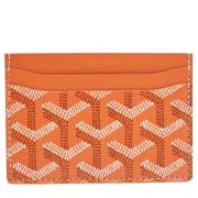 Goyard Vintage Pre-owned Belagd canvas plnbcker Orange, Dam