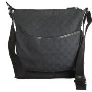 Gucci Vintage Pre-owned Canvas gucci-vskor Black, Dam