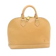 Louis Vuitton Vintage Pre-owned Laeder louis-vuitton-vskor Beige, Dam