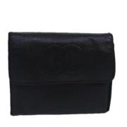 Chanel Vintage Pre-owned Silke plnbcker Black, Dam