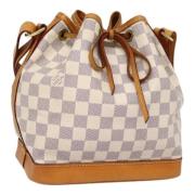 Louis Vuitton Vintage Pre-owned Canvas louis-vuitton-vskor White, Dam