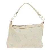 Chanel Vintage Pre-owned Canvas chanel-vskor Blue, Dam