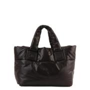 Chanel Vintage Pre-owned Tyg totevskor Black, Dam