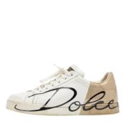 Dolce & Gabbana Pre-owned Pre-owned Tyg sneakers White, Herr