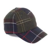 Barbour Raffinerad Tartan Sportkeps Green, Herr