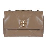 Tory Burch Diamantquiltad Axelväska Brown, Dam