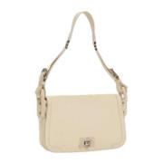 Salvatore Ferragamo Pre-owned Pre-owned Laeder axelremsvskor Beige, Da...