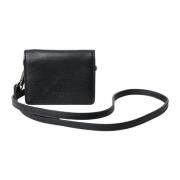 Dolce & Gabbana Svart läder Bifold kortficka plånbok Black, Dam