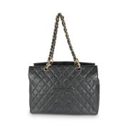 Chanel Vintage Pre-owned Laeder chanel-vskor Black, Dam