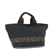 Fendi Vintage Pre-owned Nylon fendi-vskor Black, Dam