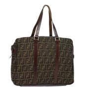 Fendi Vintage Pre-owned Canvas fendi-vskor Brown, Dam