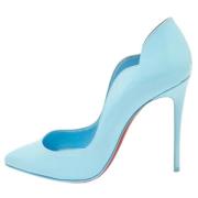 Christian Louboutin Pre-owned Pre-owned Laeder klackskor Blue, Dam