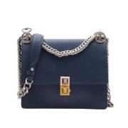 Fendi Vintage Pre-owned Laeder fendi-vskor Blue, Dam